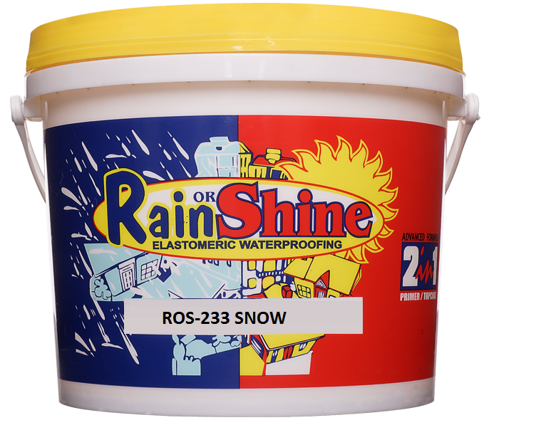 RAIN OR SHINE ROS233 SPECIAL TOPCOAT SNOW 4L OneStop Shop Home