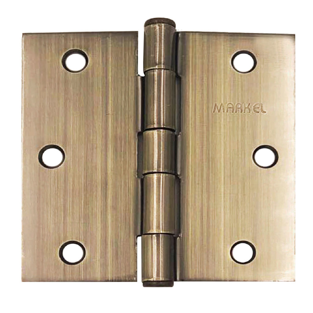 MARKEL AHW4LPH LOOSE PIN HINGES 4.0X4.0 ANTIQUE BRASS OneStop Shop