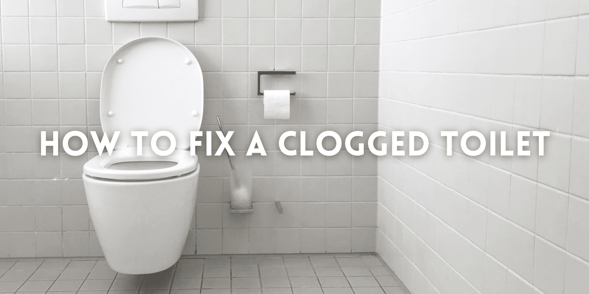 How to Fix a Clogged Toilet | AllHome